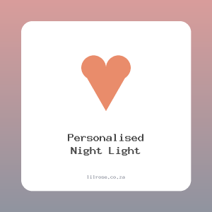Personalised Night Light