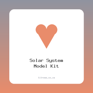 Solar System Model Kit
